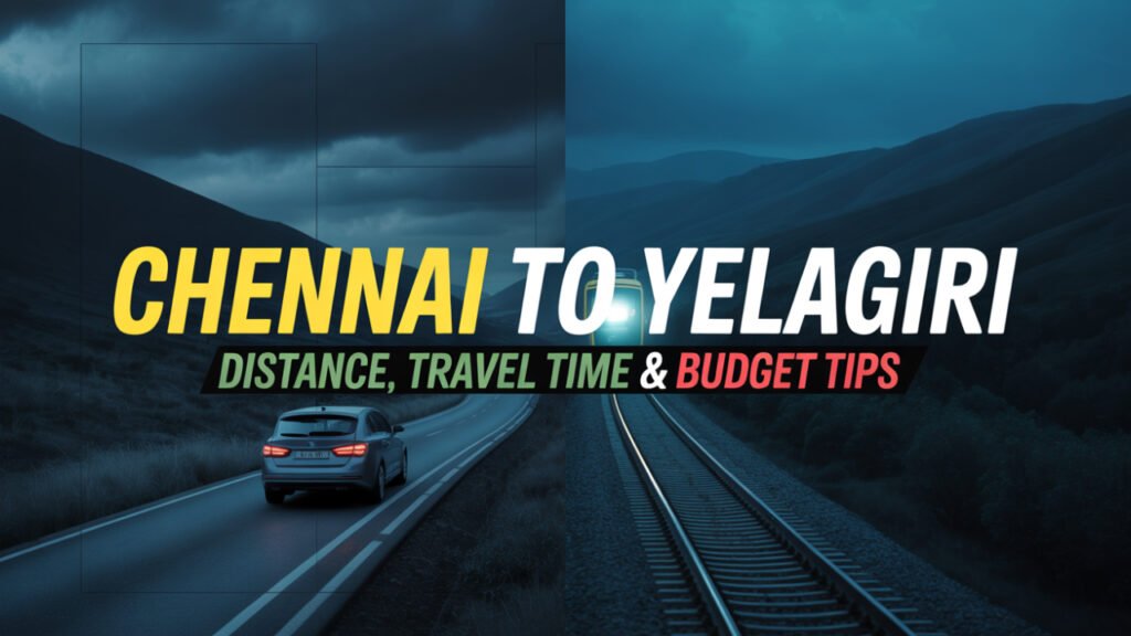 Chennai to Yelagiri Distance: Road, Train, Budget & Time