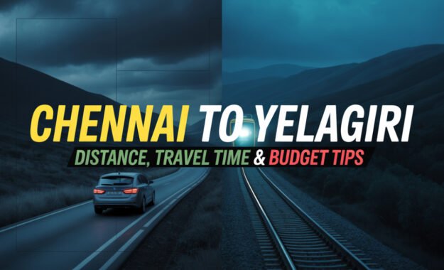 Chennai to Yelagiri Distance